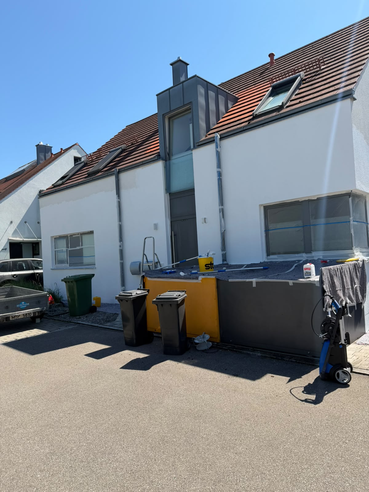 Arbeiten vor Ort – Aufnahme aus unserem Arbeitsalltag